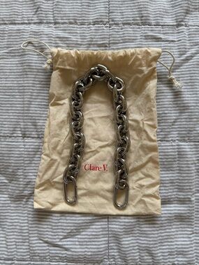 Clare V. Silver Shortie Strap